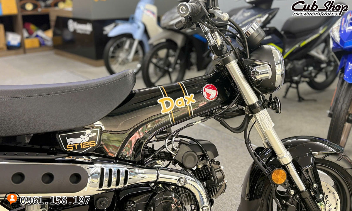 Honda Dax 125 2026 Original Màu Đen: Bản Lĩnh 